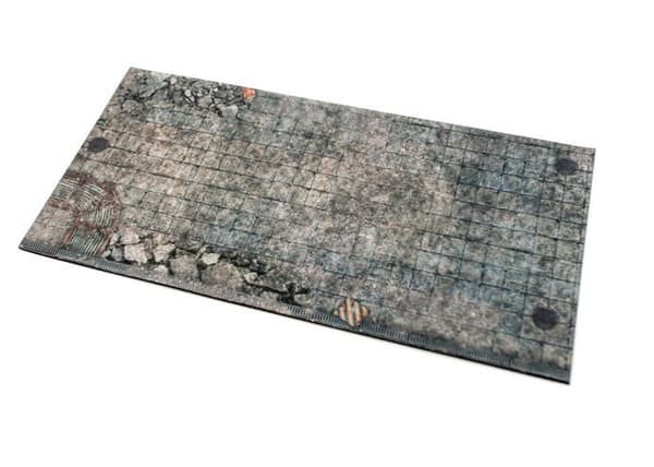 Tillbehör till figuriner Playmats.eu - T0435szt - Gummizoner för Warhammer 40K - Förstörd ruta - 5 stycken