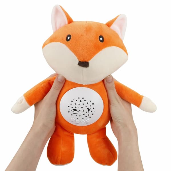 Blødt Bamse LED Projektor Colorbaby plys Plastik 25 x 27 x 13 cm (4 enheder)