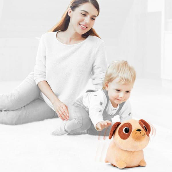 Gosedjur rörlig Winfun Plysch Plast 17 x 15 x 13 cm (2 antal)