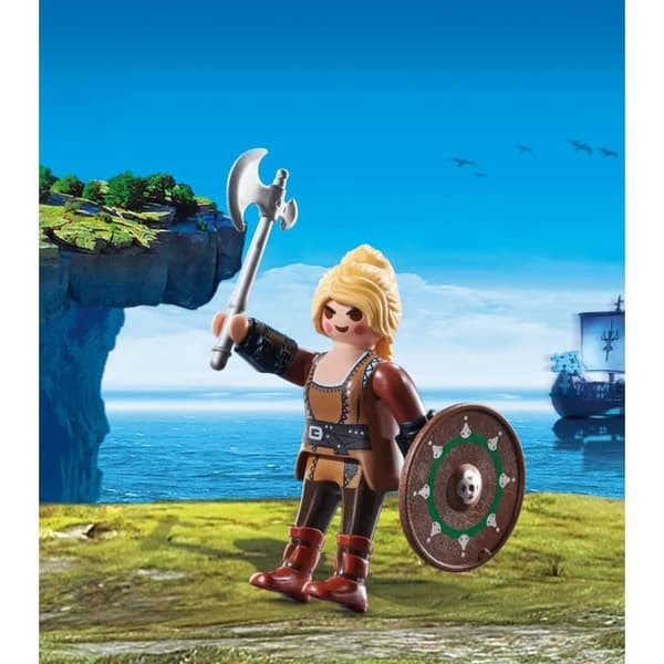 PLAYMOBIL figur - Viking fighter - Yxa och tillbehör ingår