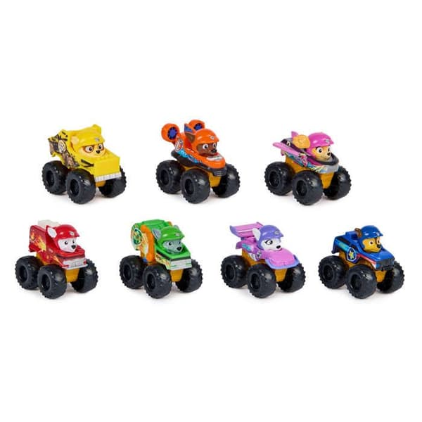Paw Patrol Pup Squad Gåva Paket 7 fordon