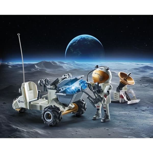 PLAYMOBIL 71734 Rymduppdrag, Actionhjältar, Rymden, Startpaket, 57 delar, Från 4 år