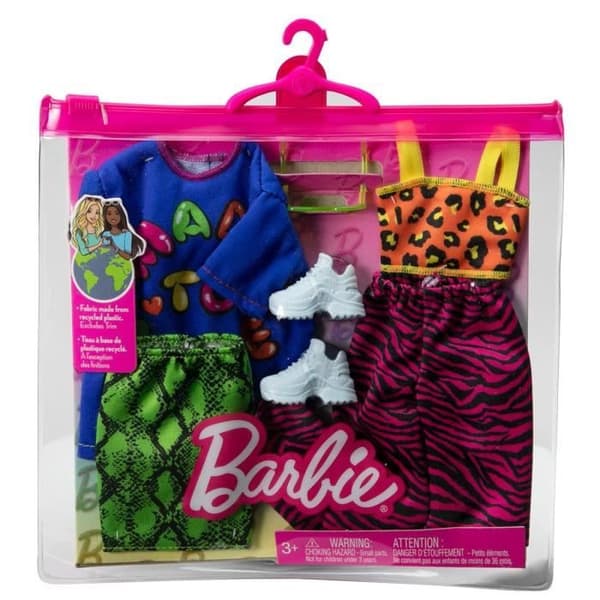 Klädoutfitset för Barbie docka - MATTEL - HJT36 - Vit - Blandat