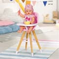 Miniatyrbild 3 av 4: Barnstol till BABY BORN docka - ZAPF CREATION - Barnstol modell - Rosa och brun