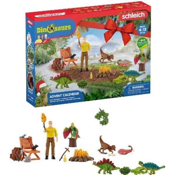 SCHLEICH - Dinosauriernas adventskalender - 98644 - Dinosauriernas utbud