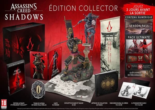 Assassin's Creed Shadows Edition Samlarversion PS5