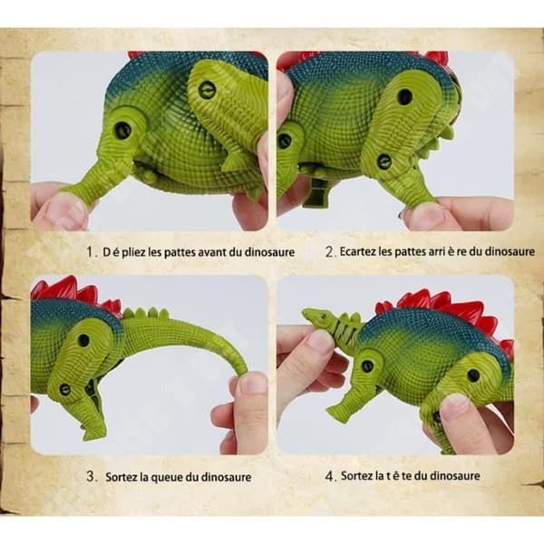 TD® Dinosaur Leksaker Lekset Icke-blekande barnleksaker