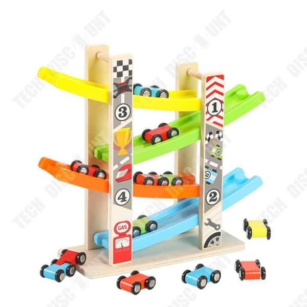 Freewheel Glider TD® 36+ månader Kids Rainbow Runway Safety Slide