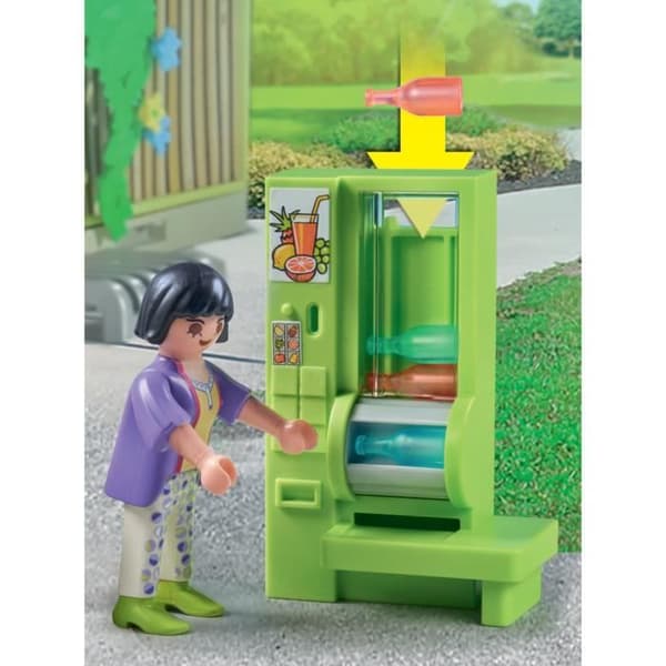 PLAYMOBIL - Skolbutik - Stadsliv - Skolvärld - 58 stycken