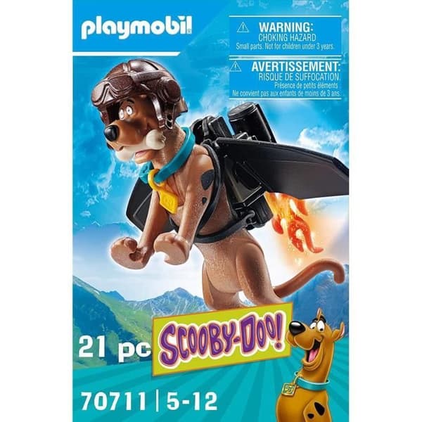 PLAYMOBIL - 70711 - SCOOBY-DOO Pilot med jetpack - Flerfärgad - Barn - 5 år och uppåt