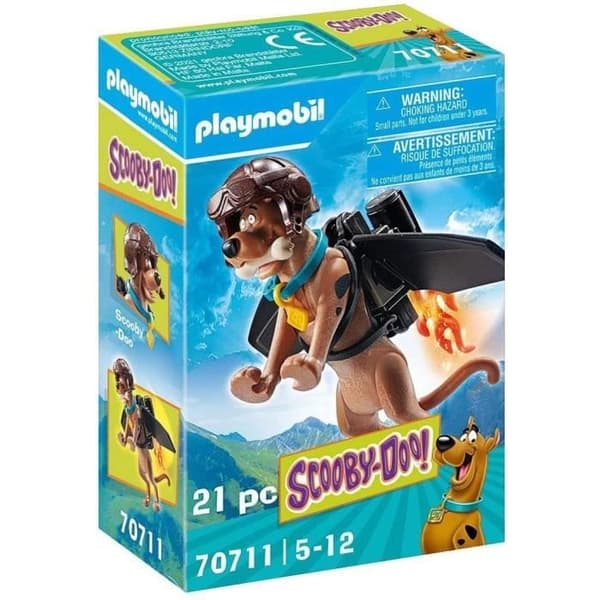 PLAYMOBIL - 70711 - SCOOBY-DOO Pilot med jetpack - Flerfärgad - Barn - 5 år och uppåt