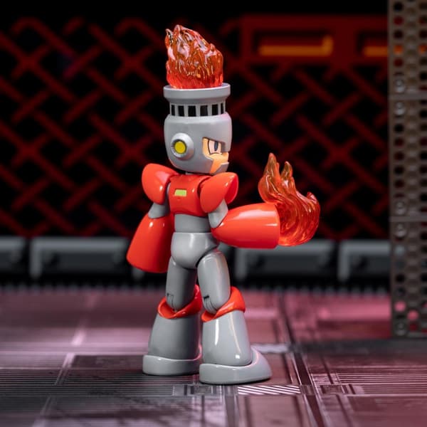 Jada Toys - Mega Man Fire Man Figur 4,5"