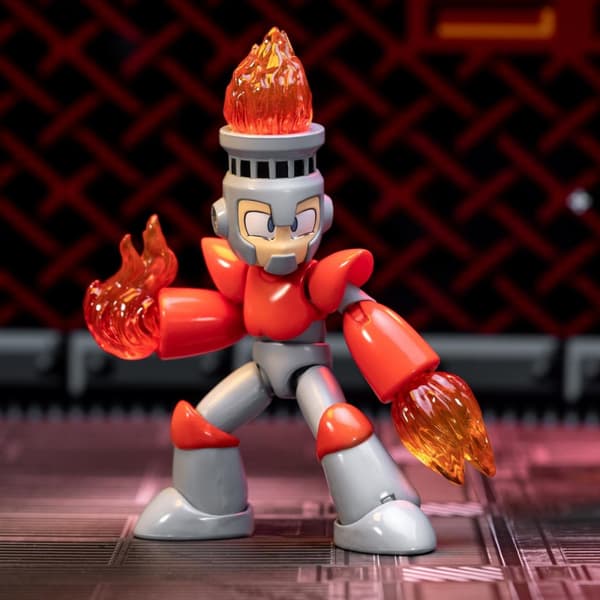Jada Toys - Mega Man Fire Man Figur 4,5"