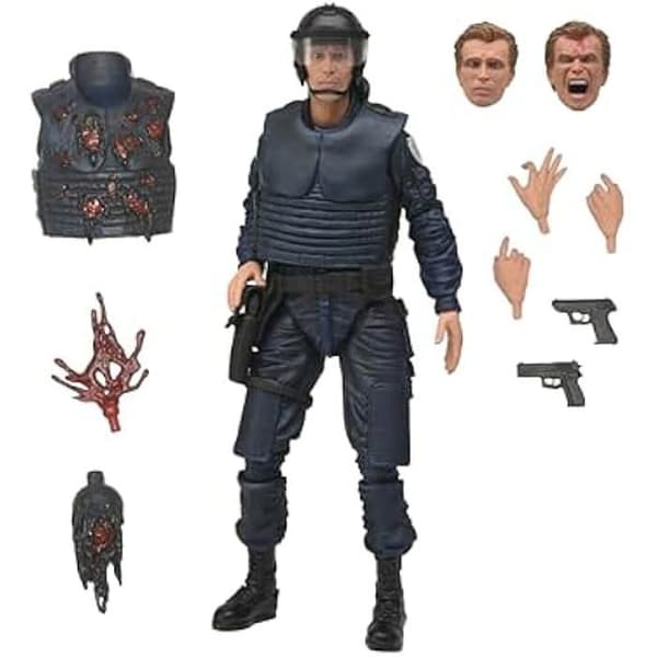 Playsets av figurer - NECA - Ultimate Alex Murphy OCP-uniform Robocop - Flerfärgad - 18 cm - 1 figur