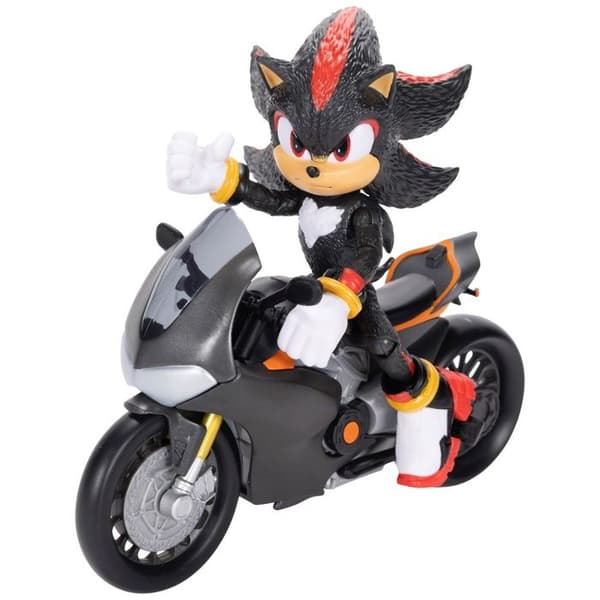Sonic 3Figurine Shadow och hans motorcykel 12 cm