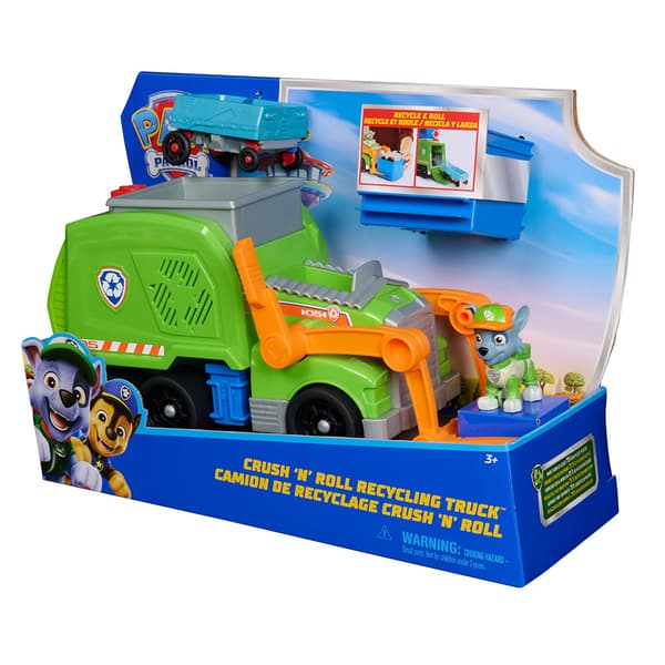 Paw Patrol Rocky Crush N' Roll Recycling Truck