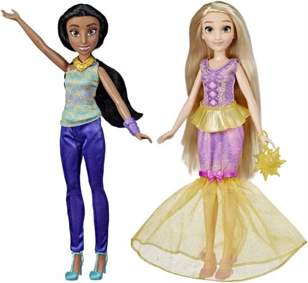 Disney Rapunzel och Jasmine garderobsset