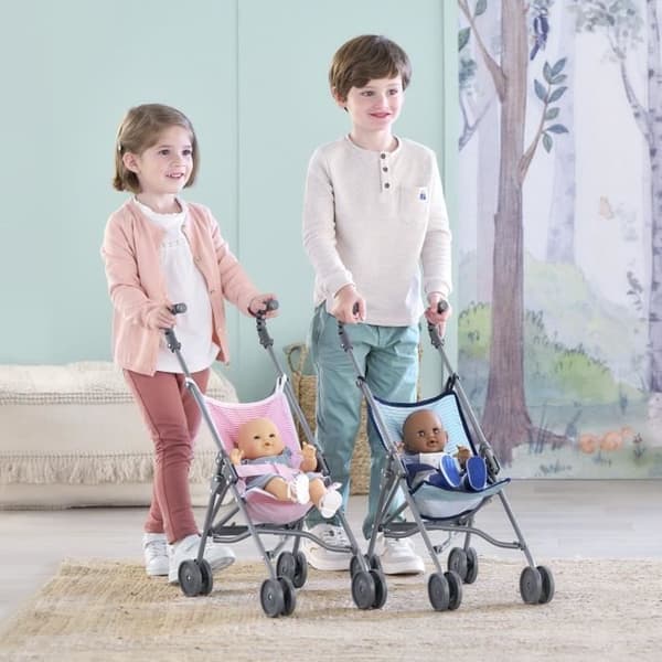Babytillbehör - COROLLE - Rosa käppvagn för bebisar på 30, 36 och 42 cm - Från 3 år