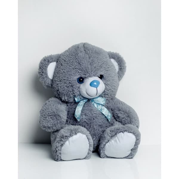 Nallebjörn GO GIFT TOMMY 65 GR Grå Plysch 65 cm