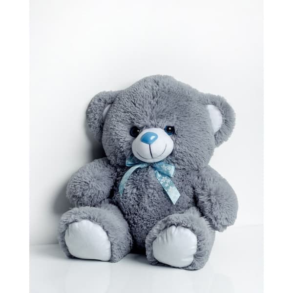 Nallebjörn GO GIFT TOMMY 65 GR Grå Plysch 65 cm