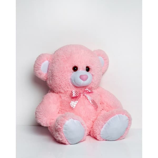 Nallebjörn GO GIFT TOMMY 65 PK Rosa Plysch 65 cm