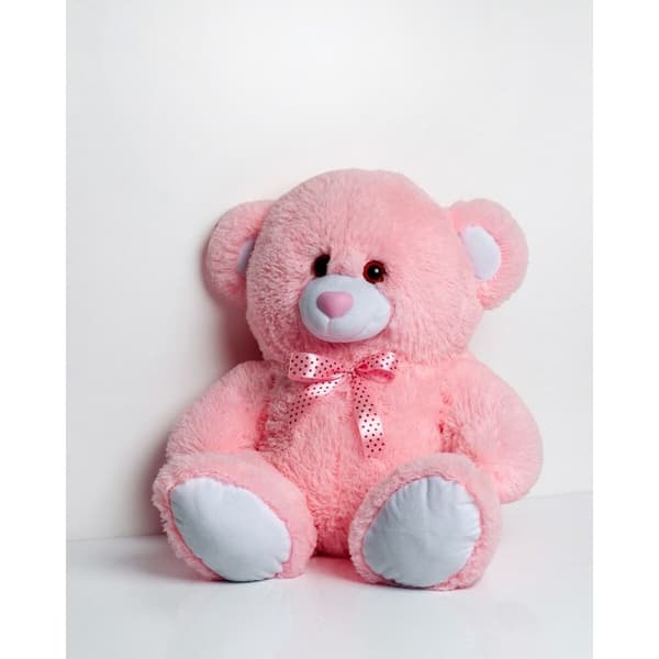 Nallebjörn GO GIFT TOMMY 65 PK Rosa Plysch 65 cm