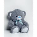 Miniatyrbillede 3 af 4: Bjørnebamse GO GIFT TOMMY 65 GR Grå plys 65 cm