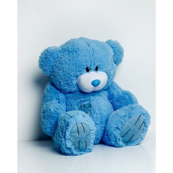 Nallebjörn GO GIFT TEDDY 60 BL Blå Plysch 60 cm