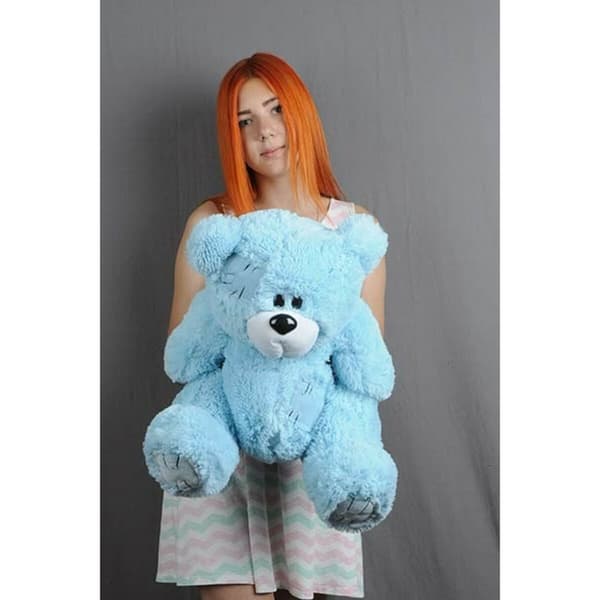 Nallebjörn GO GIFT TEDDY 60 BL Blå Plysch 60 cm