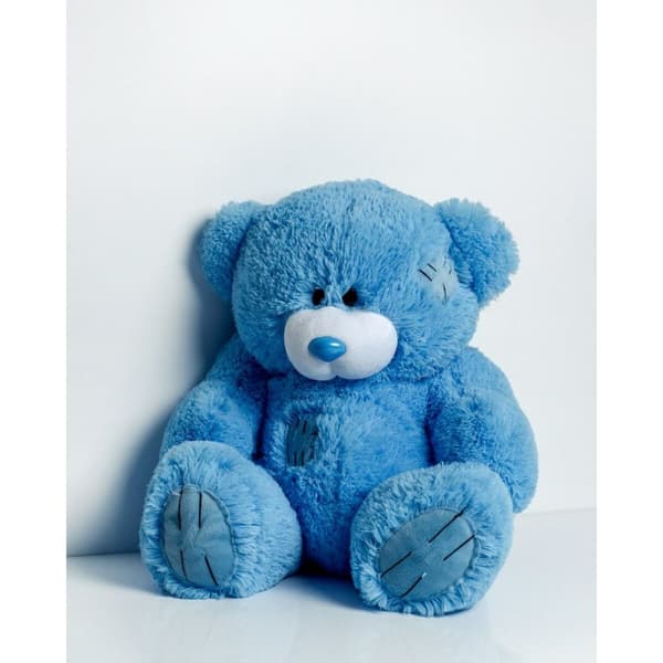 Nallebjörn GO GIFT TEDDY 60 BL Blå Plysch 60 cm