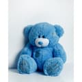 Miniatyrbild 2 av 4: Nallebjörn GO GIFT TEDDY 60 BL Blå Plysch 60 cm