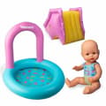Pikkukuva 4 / 7: Vauvanukke Nenuco Pool Party 35 cm
