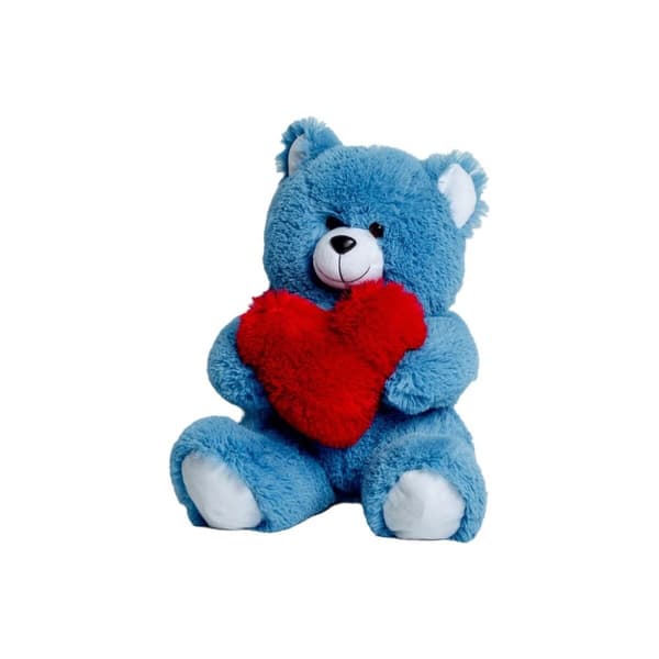 Nallekarhu GO GIFT FRANK 50 BL Sininen Pehmo Sydän 50 cm