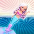 Miniatyrbillede 4 af 7: Dukke Nancy Magic Colour Mermaid