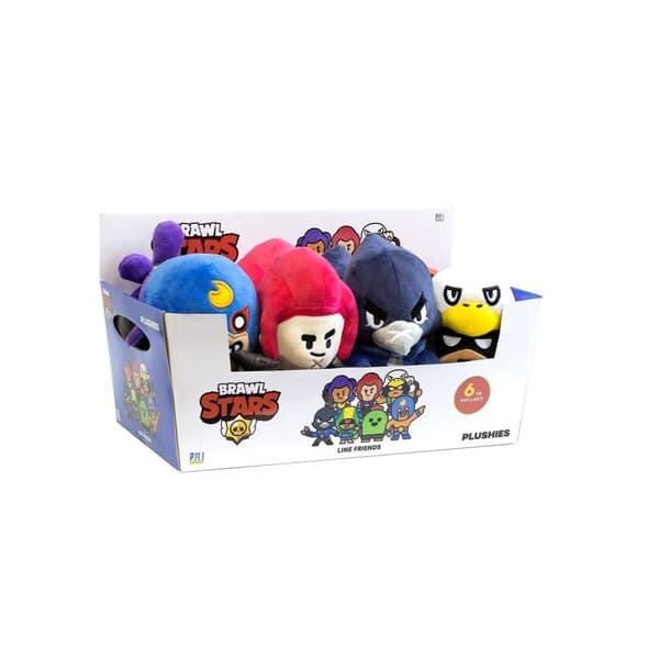 Sæt af tøjdyr PMI Kids World BRW7060 8 Dele
