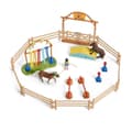 Miniatyrbild 3 av 6: Agility-träningsset för hästsport med Schleich-häst, tränare och tillbehör - 41-delat ridset - gåva