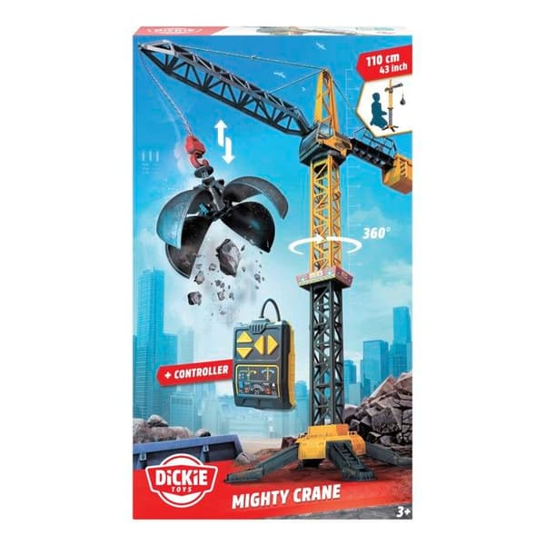 Mighty Crane Fjärrstyrd kran 110 cm + fjärrkontroll