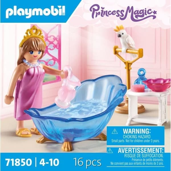 PLAYMOBIL 71850 Kunglig badrum med prinsessa
