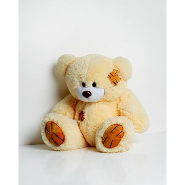 Nallebjörn GO GIFT TEDDY 60 CR Kräm Plysch 60 cm
