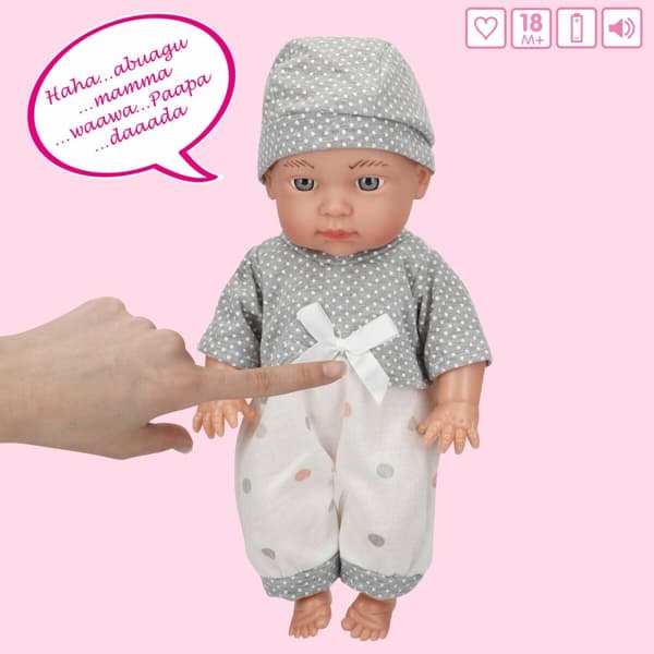 Baby Dukke Colorbaby 14 x 30 x 9 cm 6 enheder