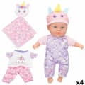 Miniatyrbillede 1 af 7: Baby Dukke 21 x 32 x 9,5 cm 4 enheder