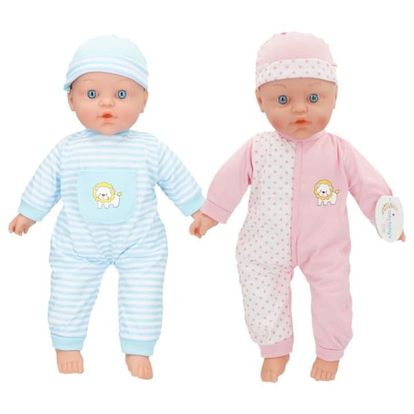 Babydukke Colorbaby 28 x 46 x 11,5 cm 6 enheter