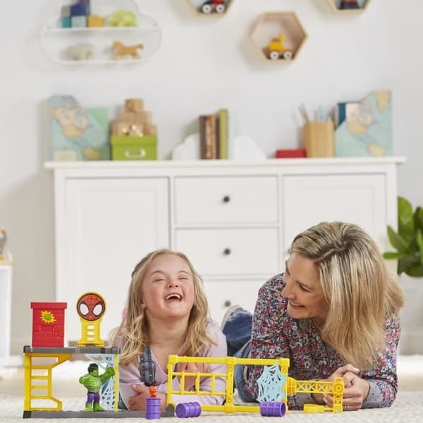 Toy Hulk Spidey och hans extraordinära vänner - HASBRO dekonstruktionsplats