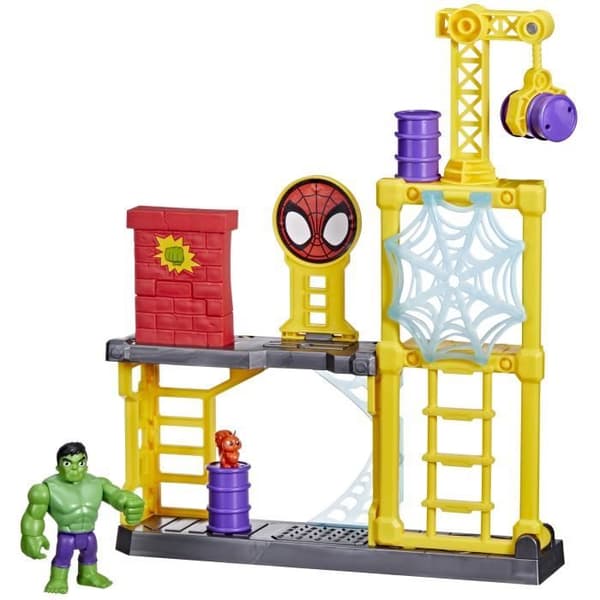 Toy Hulk Spidey och hans extraordinära vänner - HASBRO dekonstruktionsplats