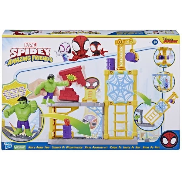 Toy Hulk Spidey och hans extraordinära vänner - HASBRO dekonstruktionsplats