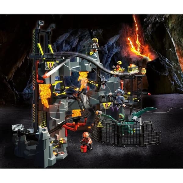 PLAYMOBIL - 70925 - Dino Rise - Dino Mine - Med 4 karaktärer och 1 dino