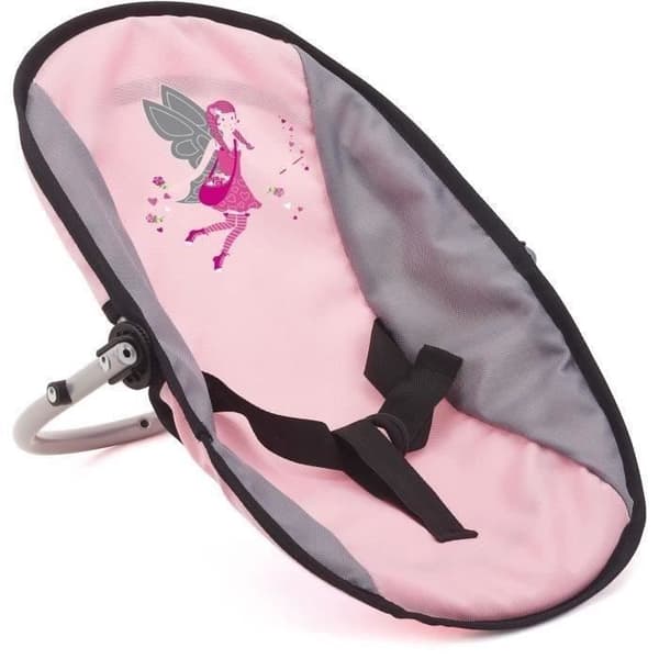 Multifunktionssäte för dockor - BAYER DESIGN - Vario Set - Grå och rosa - För baby