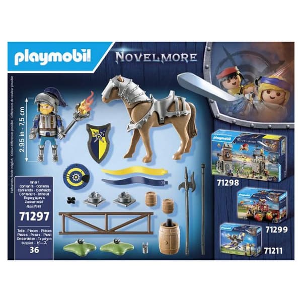 Playmobil 71297 Novelmore Knight och träningstillbehör