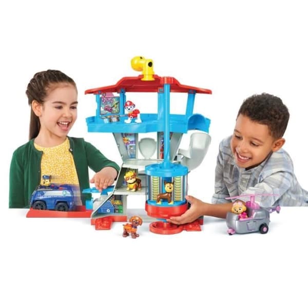 Paw Patrol Control Tower - 1 fordon och 2 figurer - Från 3 år