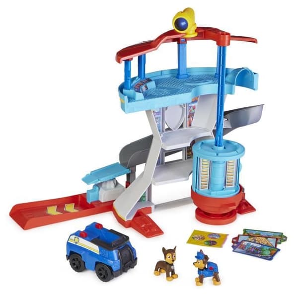 Paw Patrol Control Tower - 1 fordon och 2 figurer - Från 3 år
